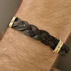 Image 2 of 18K Gold Bracelet with Elephant Hair | 22 cm