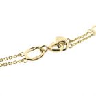 Image 4 of Gold bracelet with butterfly | 19.5 cm