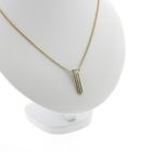 Image 2 of Gold pendant with Aquamarine