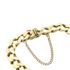 Image 3 of Solid Gold Gourmet Link Bracelet