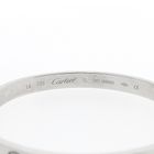 Image 9 of 18K white gold LOVE bracelet; Cartier | Ø 54.5 mm