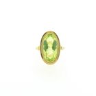 Image 3 of Gold ring with synthetic gemstone from the 60s | Vintage
