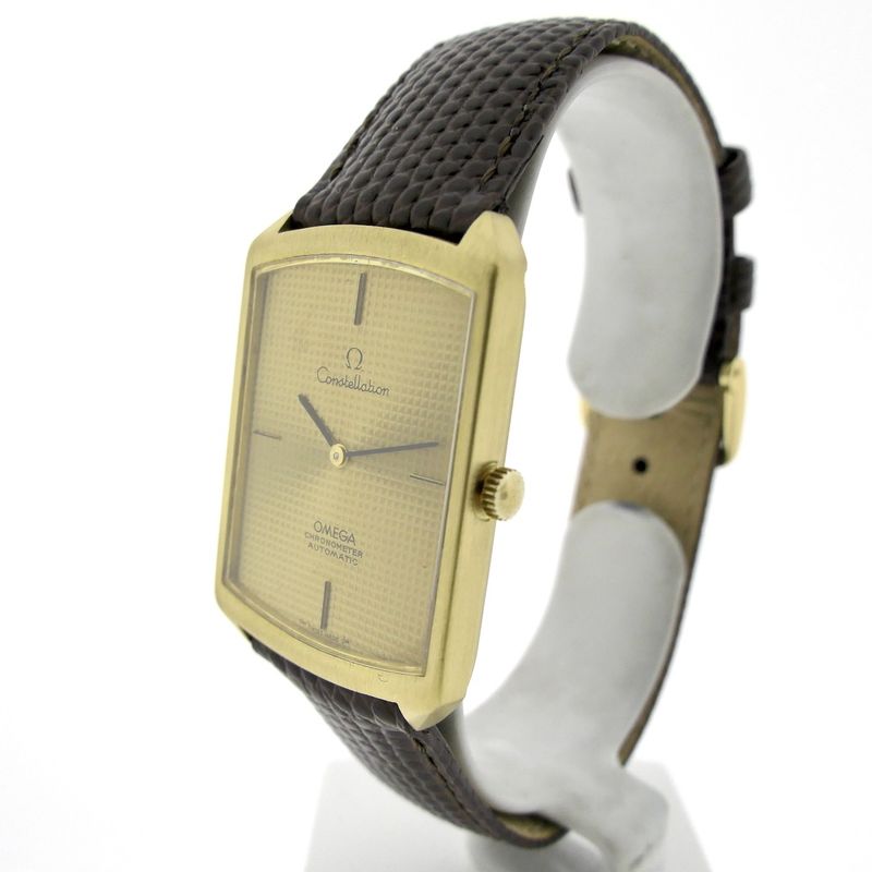 Image 2 of Omega Constellation Chronometer; 18k. gouden heren horloge