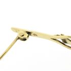 Image 6 of Vintage gold brooch with garnet