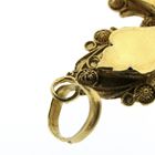 Image 6 of Antique gold pendant of a cross with corpus | 19th century