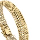 Image 3 of Gold French Gourmet Link Bracelet