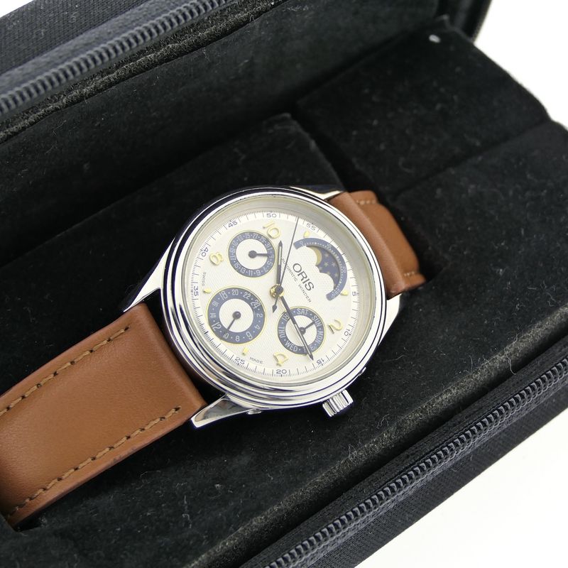 Image 15 of Oris Artelier Complication 7433C; Automatic watch