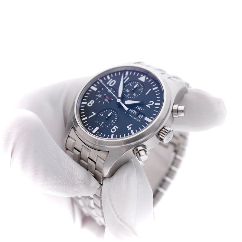 Image 14 of IWC Pilot's Chronograph 41mm IW371704; Automatic Men's Watch