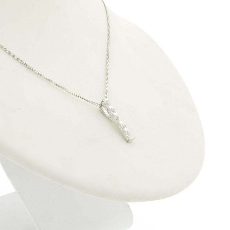 Image 7 of Silver pendant with zirconia