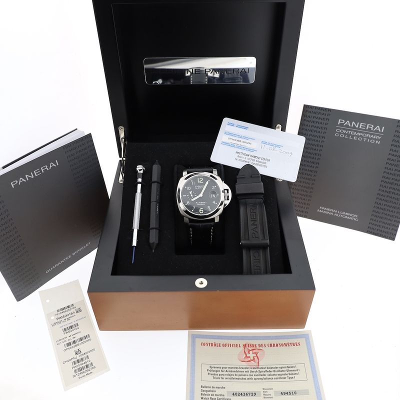 Image 14 of Panerai Luminor Marina PAM00164; Automatic men's watch