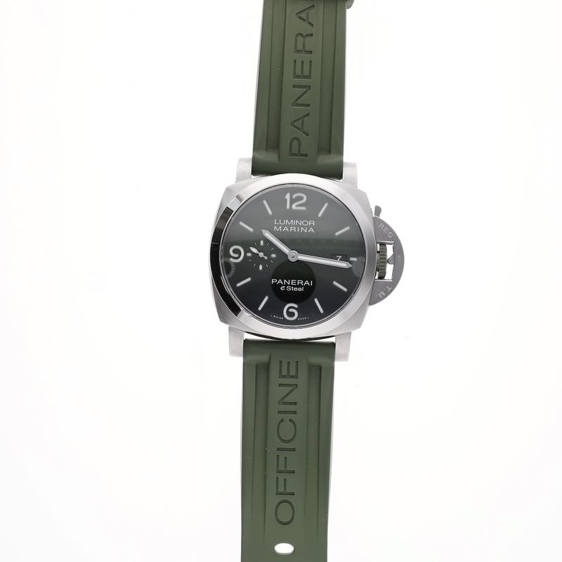 Image 21 of Panerai Luminor Marina Verde Smeraldo PAM01356; Automatic Men's Watch