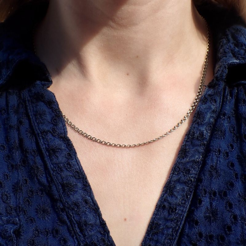 Image 4 of Golden Prince of Wales link chain