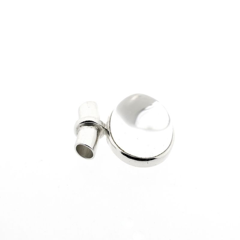 Image 5 of Silver pendant with glass ball