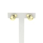 Image 1 of Gold interwoven stud earrings