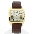 Image 1 of Cartier Santos Dumont; 18k gold watch