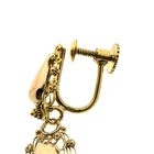 Image 4 of Vintage gold earrings