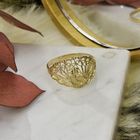 Image 2 of Gold ring with a swan | Vintage