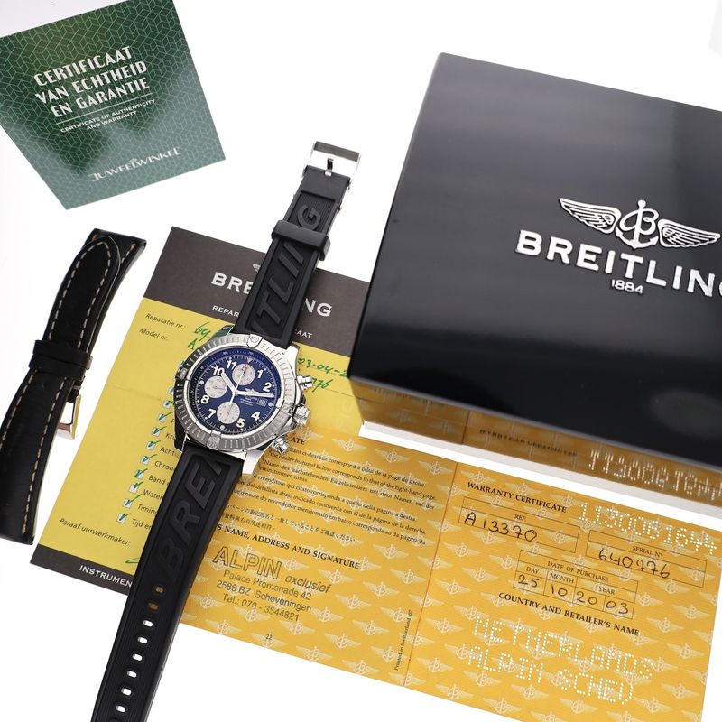 Image 17 of Breitling Super Avenger 48mm A13370; Chronograph men's watch