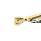 Image 5 of Two-tone gold pendant with zirconia; Assos
