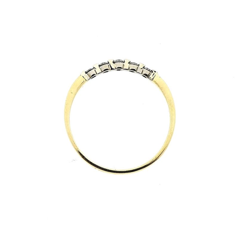 Image 4 of Gold ring with diamond | 0.20 ct.