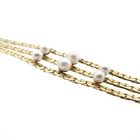 Image 7 of Vintage gold bracelet with pearls