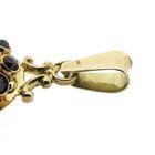 Image 7 of Vintage gold entourage pendant with garnet
