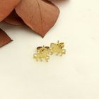 Image 7 of Golden horse stud earrings