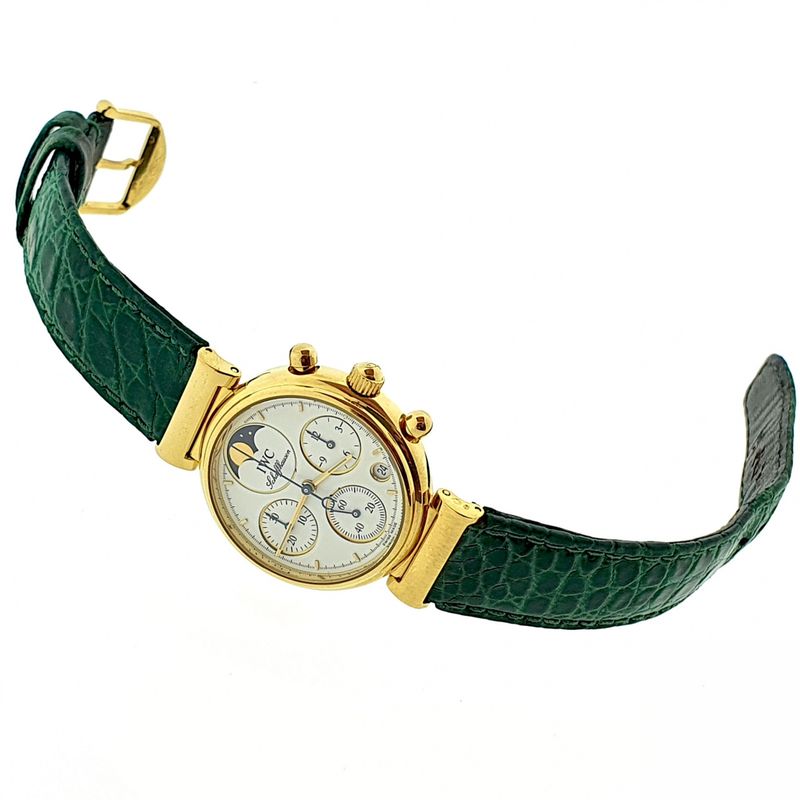 Image 3 of IWC Da Vinci; 18k. women's watch with moon phase