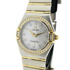 Image 2 of Omega Constellation Manhattan; Women's watch with mother-of-pearl dial and diamonds