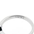 Image 6 of White gold solitaire ring with diamond; 0.40 ct.