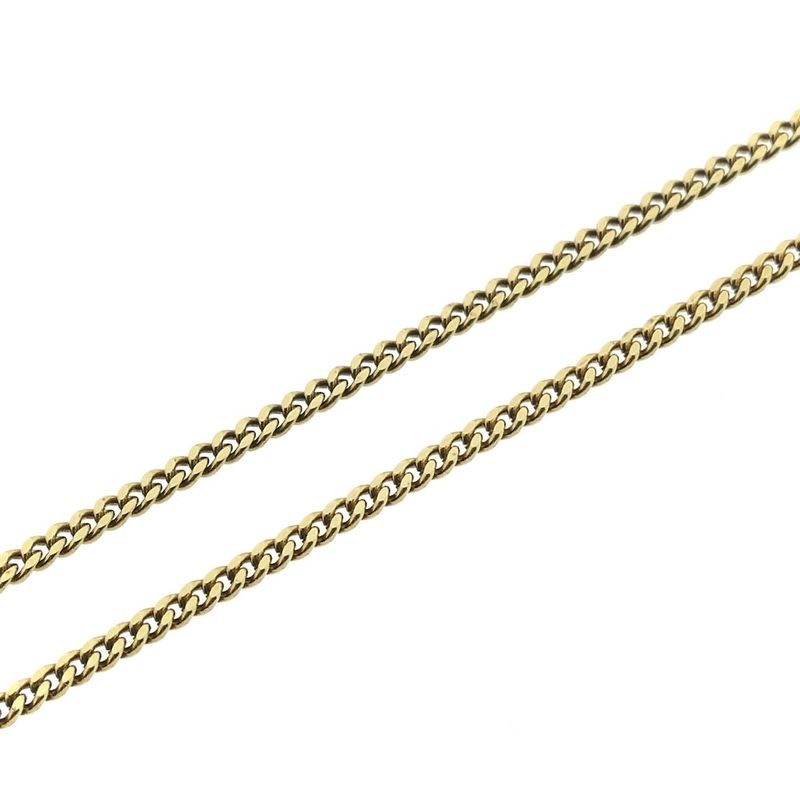 Image 6 of Gold gourmet link necklace | 43 cm