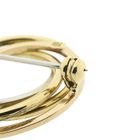 Image 8 of Tricolor gold fantasy brooch