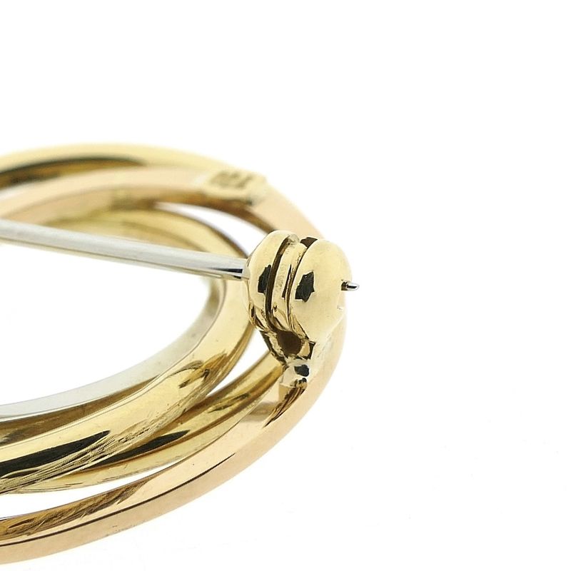 Image 8 of Tricolor gold fantasy brooch