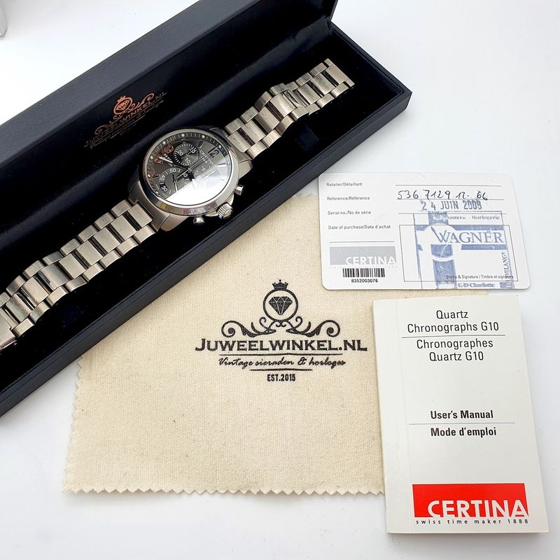 Image 6 of Certina DS Podium; Chronograph men's watch