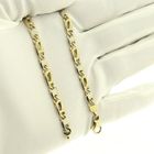 Image 8 of Two-tone gold fantasy link bracelet | 20.5 cm