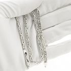 Image 8 of Silver square king chain | 50.5 cm