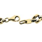 Image 6 of Two-tone gold Bismarck link bracelet | 19.5 cm