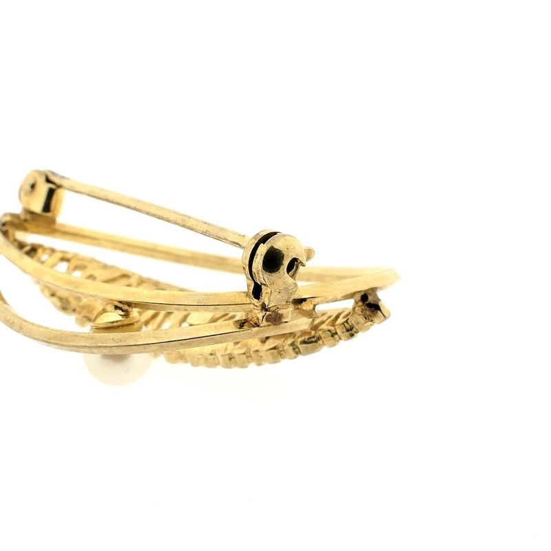 Image 5 of 8 carat brooch with pearl