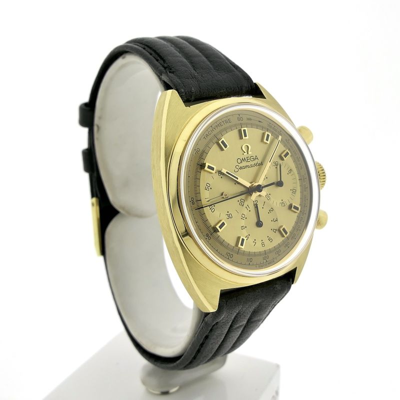 Image 3 of Omega Seamaster 'Chunky C' Chronograph; Vintage 18k men's watch