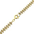 Image 6 of Gold gallery wire link chain | 46.5 cm
