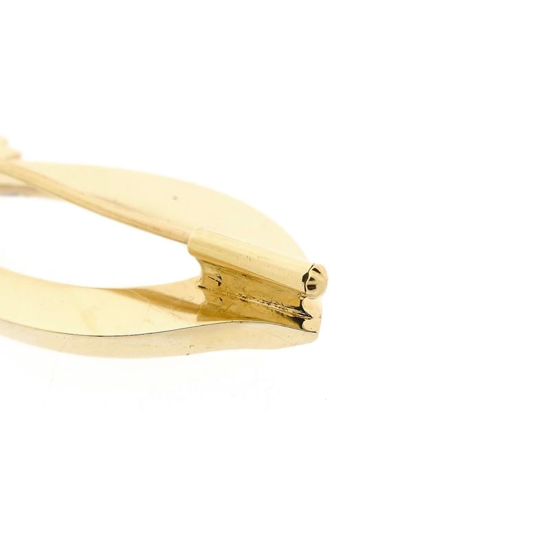 Afbeelding 5 van Bicolor gouden broche
