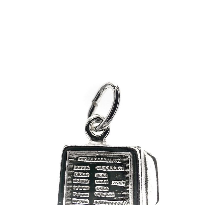Image 4 of Silver charm of a computer