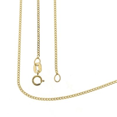Gold gourmet link chain | 50 cm Image 1 of Gold gourmet link chain | 50 cm