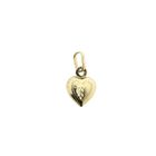 Image 1 of Gold pendant of a heart