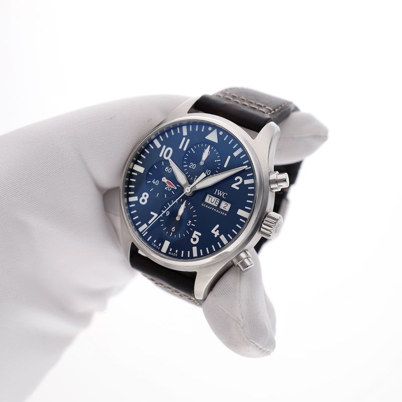 Image 19 of IWC 'Le Petit Prince' Pilot's IW377714; Chronograph men's watch
