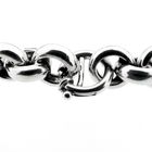 Image 6 of Silver jasseron link bracelet | 20 cm