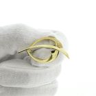 Image 6 of Golden abstract brooch