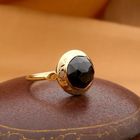 Image 2 of Vintage gold ring with garnet