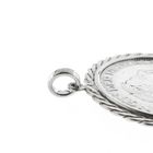 Image 5 of Silver coin pendant of 2.5 guilders; 1960 | Queen Juliana