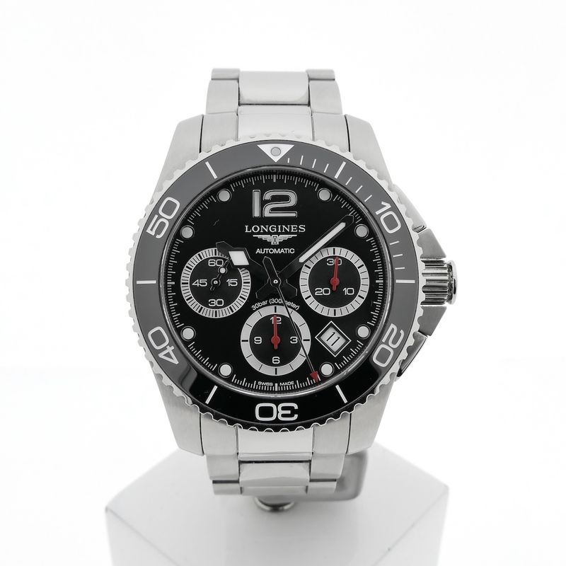Image 1 of Longines Hydro Conquest L3.783.4; Automatic chronograph men's watch